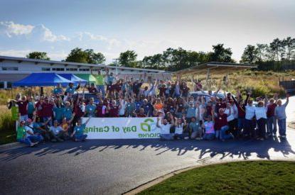 clarke day of caring group photo